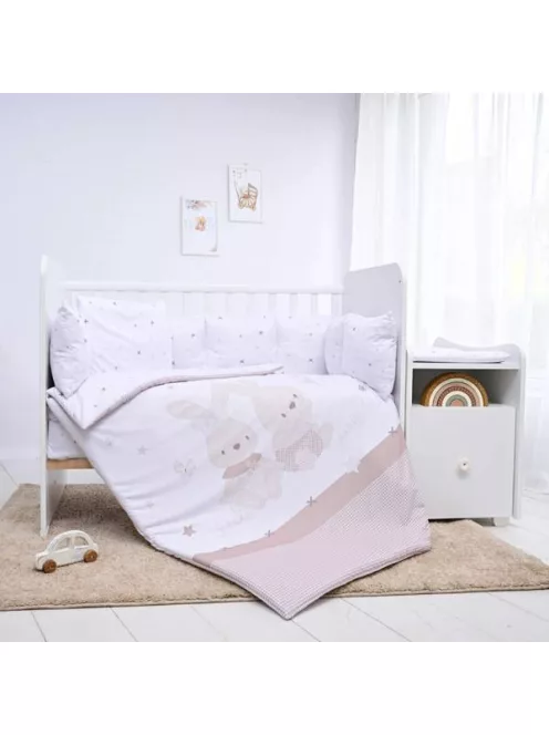Lorelli ágynemű garnitúra Trend kombi ágyhoz, Honey Bunny Beige