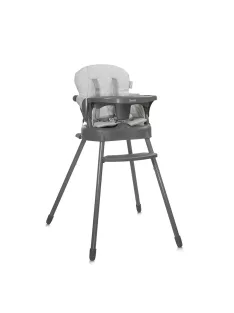 Lorelli Siesta 3az1-ben fix etetőszék, Grey Leather