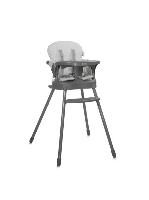 Lorelli Siesta 3az1-ben fix etetőszék, Grey Leather