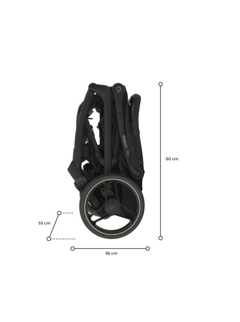 Espiro Flow sport babakocsi - 08 Touch of Blush