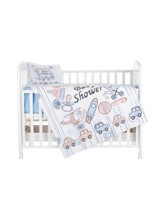 Chipolino 5 részes ágynemű garnitúra - rocket