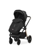 Lorelli Bianca 3az1-ben újszülött babakocsi Lorelli Aria Luxe hordozóval - Black (2 doboz)