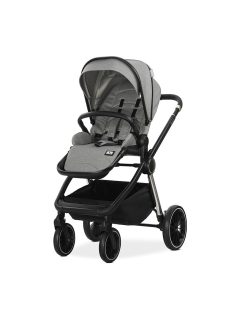   Lorelli Bianca 3az1-ben újszülött babakocsi Lorelli Aria Luxe hordozóval - Grey (2 doboz)