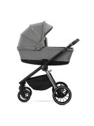 Lorelli Bianca 3az1-ben újszülött babakocsi Lorelli Aria Luxe hordozóval - Grey (2 doboz)