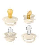 BIBS Try-it Cumi 4 db-os kollekció, krémfehér