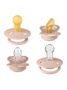 BIBS Try-it Cumi 4 db-os kollekció, púderrózsaszín