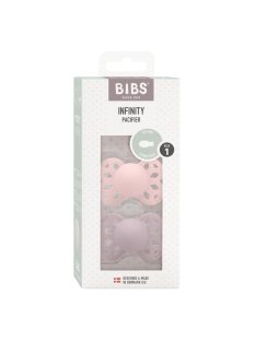   BIBS Infinity 2-es cumiszett, (Cseresznyevirág/Hamvas lila), 0-6 hó
