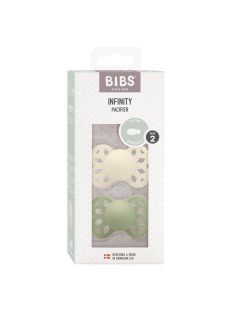   BIBS Infinity 2-es cumiszett, (Krémfehér/Zsálya), 6-36 hó
