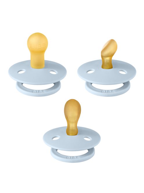 BIBS Colour Cumi 3 db-os Try-it kollekció, pasztellkék