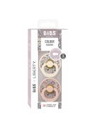 BIBS X Liberty 2-es Cumi szett, Colour, Eloise, Púderrózsaszín Mix, 6-18 hó