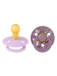   BIBS X Liberty 2-es Cumi szett, Colour, Kamilla, Viola Mix, 0-6 hó