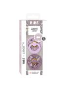 BIBS X Liberty 2-es Cumi szett, Colour, Kamilla, Viola Mix, 6-18 hó