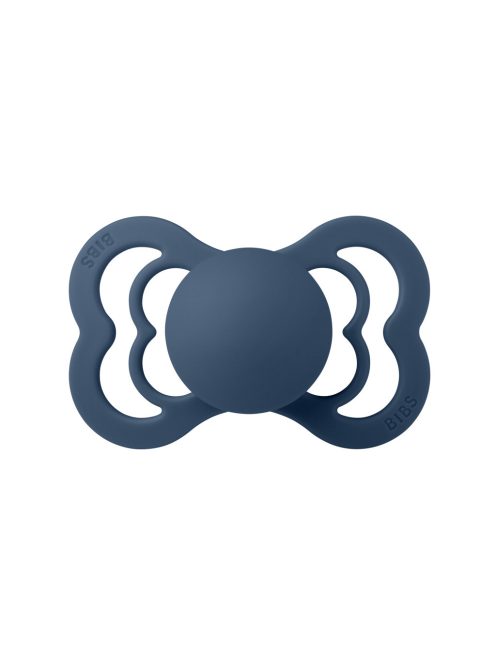 BIBS Supreme cumi, acélkék, 6-36 hó