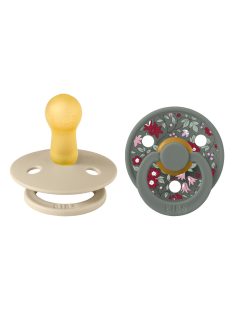   BIBS X Liberty 2-es Cumi szett, Colour, Kamilla, Fenyőzöld Mix, 6-18 hó