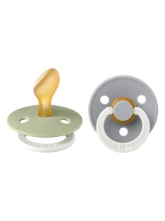   BIBS Colour 2-es szett, anatómiai cumifej, (Esti zsálya/Esti delfin), 6-36 hó