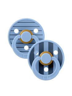 BIBS Cumi, Studio Pin Colour, Égkék mix, 0-6 hó