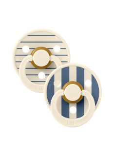 BIBS Cumi, Studio Pin Colour, Acélkék mix, 0-6 hó