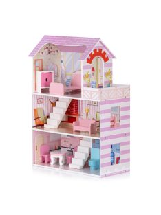 Chipolino Babaház 7 db bútorral és 2 db lépcsővel