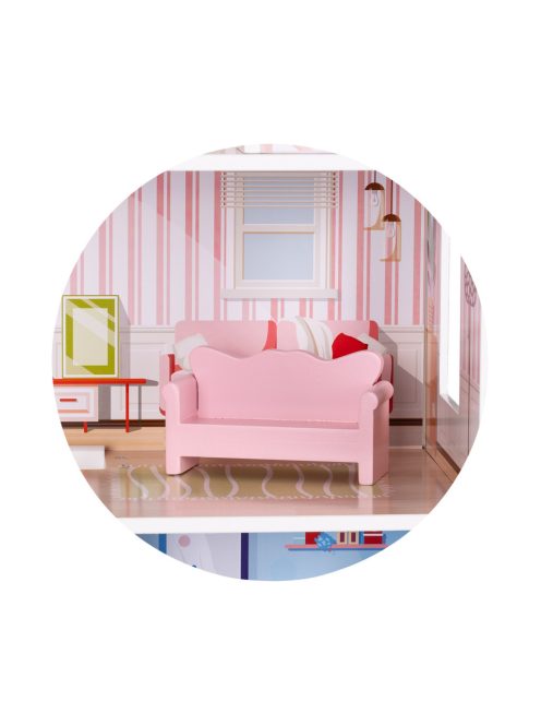 Chipolino Babaház 7 db bútorral és 2 db lépcsővel