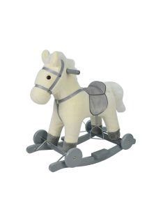 Chipolino hintaszék kerekekkel - fehér ló
