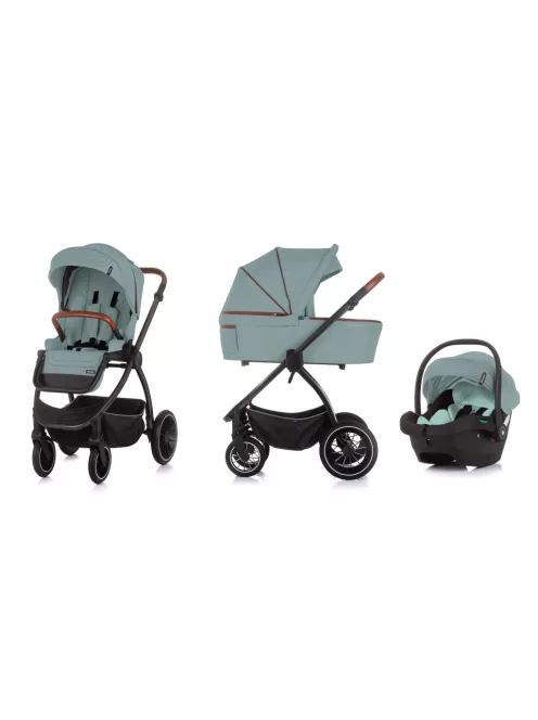 Chipolino Prestige 3az1-ben multifunkciós babakocsi - Basil