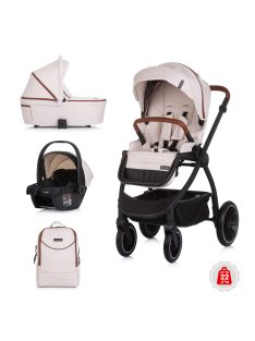   Chipolino Prestige 3az1-ben multifunkciós babakocsi - Biscotta