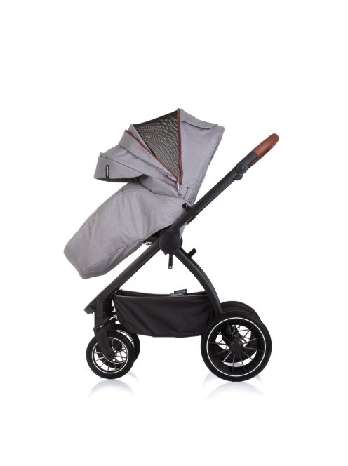 Chipolino Prestige 3az1-ben multifunkciós babakocsi - Cloud grey