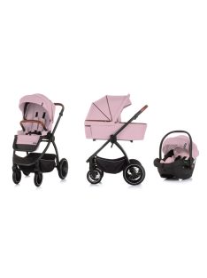   Chipolino Prestige 3az1-ben multifunkciós babakocsi - Marshmallow