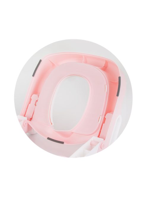 Chipolino Skippy lépcsős wc szűkítő - Pink