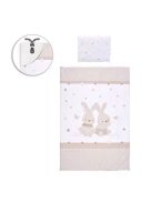 Lorelli 5 részes ágynemű garnitúra - Honey Bunny Beige