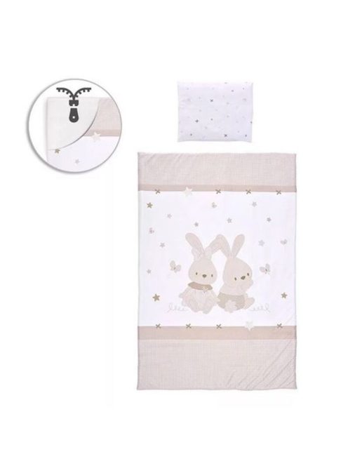 Lorelli 5 részes ágynemű garnitúra - Honey Bunny Beige