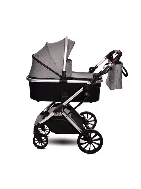Lorelli Glory multifunkciós babakocsi + adapter - Opaline Grey