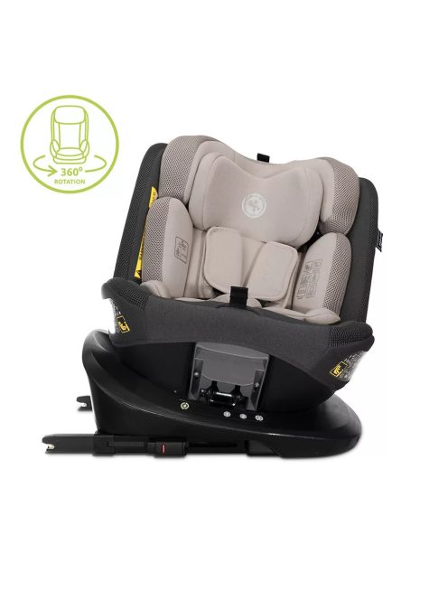Lorelli Imola, isofix 360 autósülés, 40-150cm - Beige