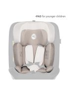 Lorelli Imola, isofix 360 autósülés, 40-150cm - Beige