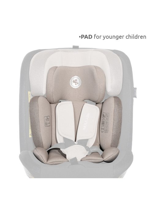 Lorelli Imola, isofix 360 autósülés, 40-150cm - Beige