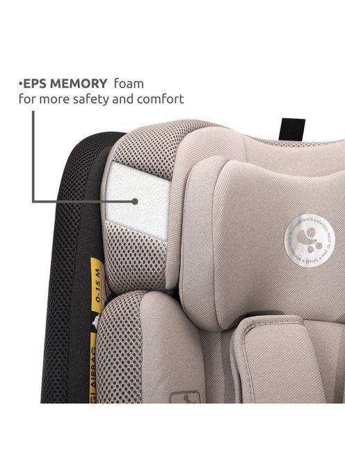 Lorelli Imola, isofix 360 autósülés, 40-150cm - Beige