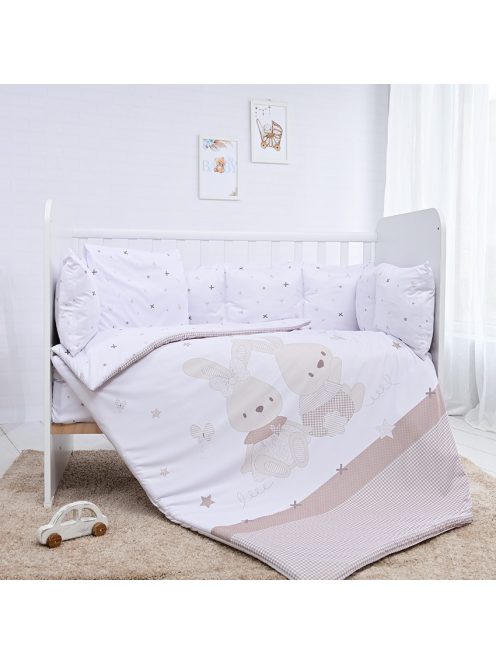 Lorelli Lilly Ágynemű garnitúra, 60x120 - Honey Bunny Beige