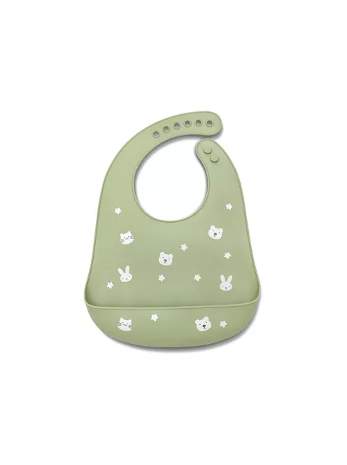 Lorelli Szilikon előke - fresh green