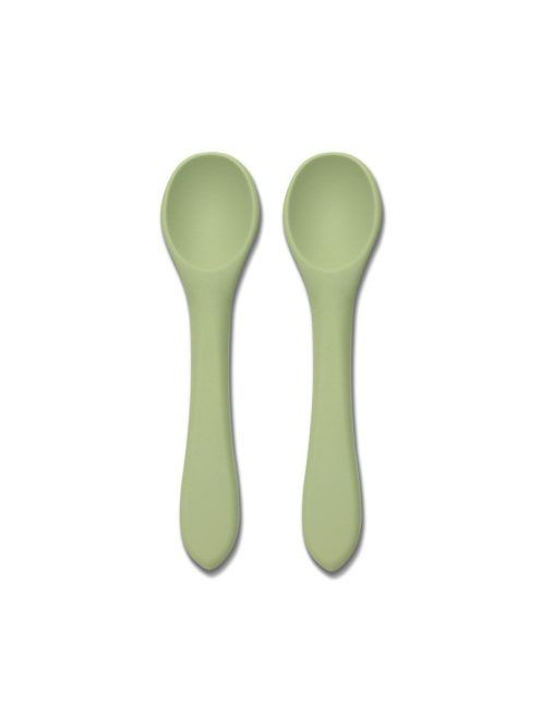 Lorelli Szilikon kanalak, 2 db - fresh green