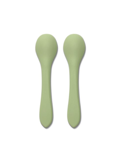 Lorelli Szilikon kanalak, 2 db - fresh green