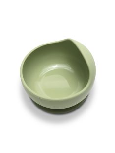 Lorelli Szilikon tál tapadókoronggal - Fresh Green