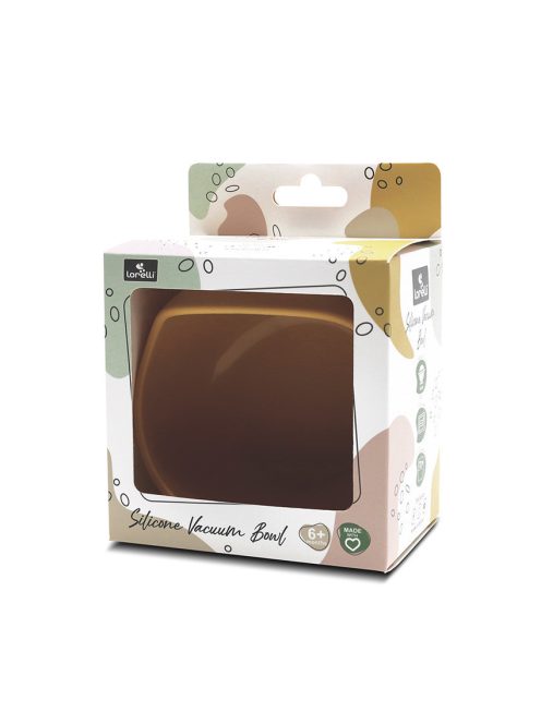 Lorelli Szilikon tál tapadókoronggal - Yellow