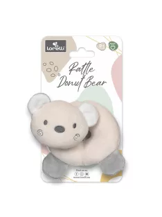 Lorelli Toys Csörgő fánk - Bézs Maci