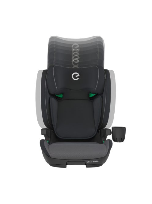 Espiro Theta gyerekülés 100-150cm - 110 Onyx