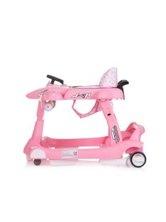Chipolino Airplane 3az1 -ben bébikomp - pink