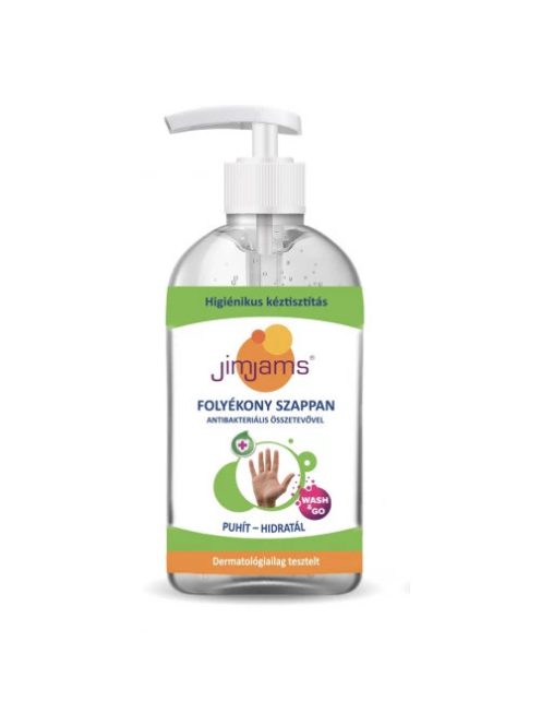 JimJams Folyékony szappan antibakteriális hatóanyaggal, 300 ml