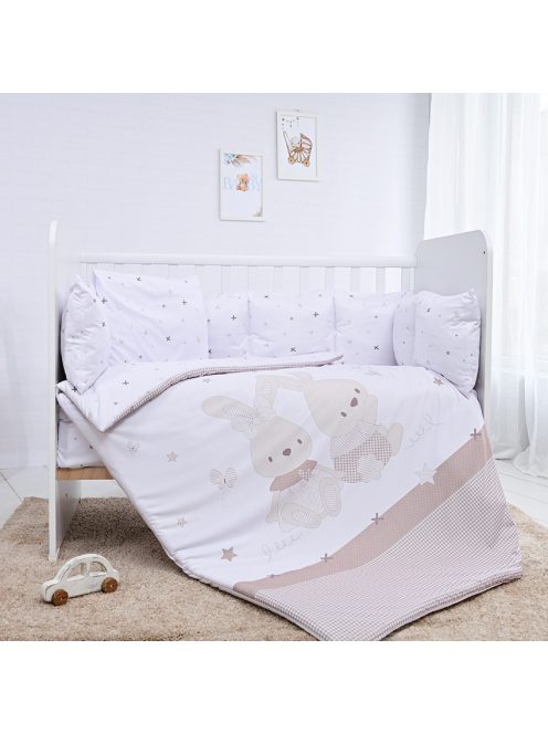 Lorelli Lilly ágynemű garnitúra 60x120 - Honey Bunny Beige