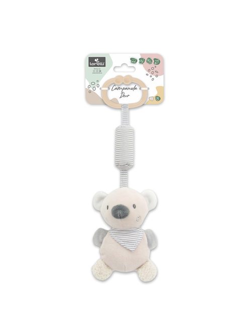 Lorelli Toys Campanula plüss babakocsi játék - Bézs Maci