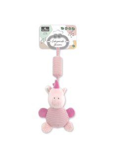   Lorelli Toys Campanula plüss babakocsi játék - Pink Unikornis