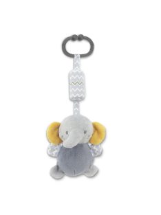   Lorelli Toys Campanula plüss babakocsi játék - Szürke Elefánt